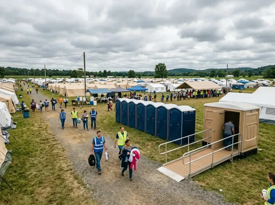 disaster-relief-camp-restrooms-010 — frequently asked questions, Dumpster & Portable Bathrooms Rental in Braddock Heights, MD